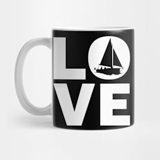 Love Sailing Gift For Sailors Mug